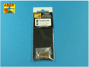Rivets tournés Aber 16106 0,9 x 1,3 x 0,5 mm 40 pièces (1/16) – image 2