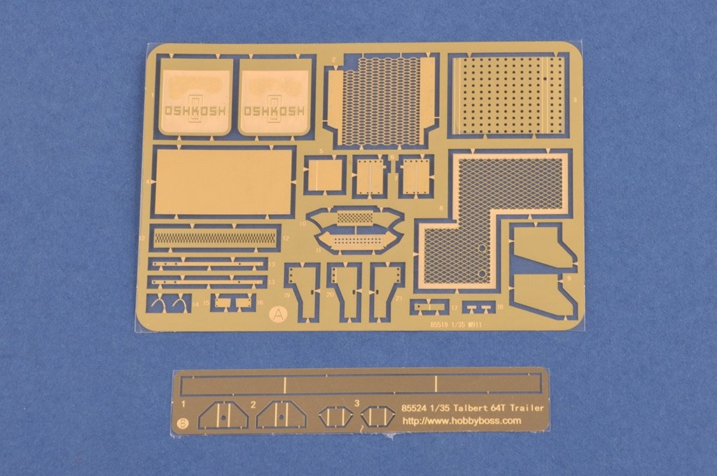 Hobby Boss 85524 M911 C-HET avec remorque Talbert 64T ​​1/35 – immagine 15