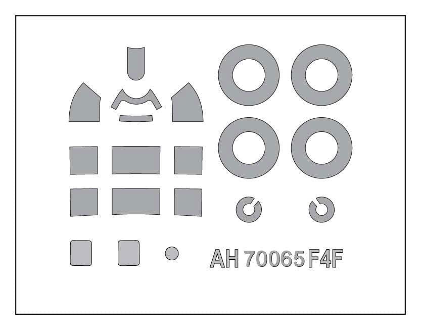 Arma Hobby 70065 F4F-4 Wildcat Operation Torch 1/72 – image 8