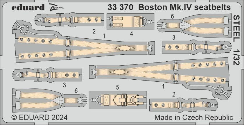Eduard BIG33162 Boston Mk. IV HONG KONG MODELS 1/32 – image 4