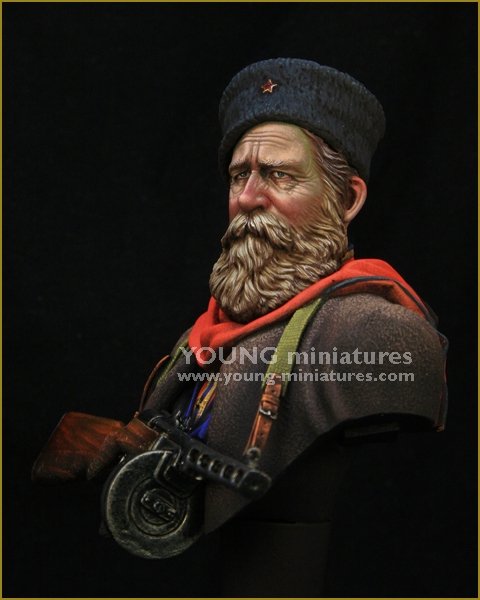 Young Miniatures YM1858 RUSSIAN COSSACK WWII 1/10 – zdjęcie 3