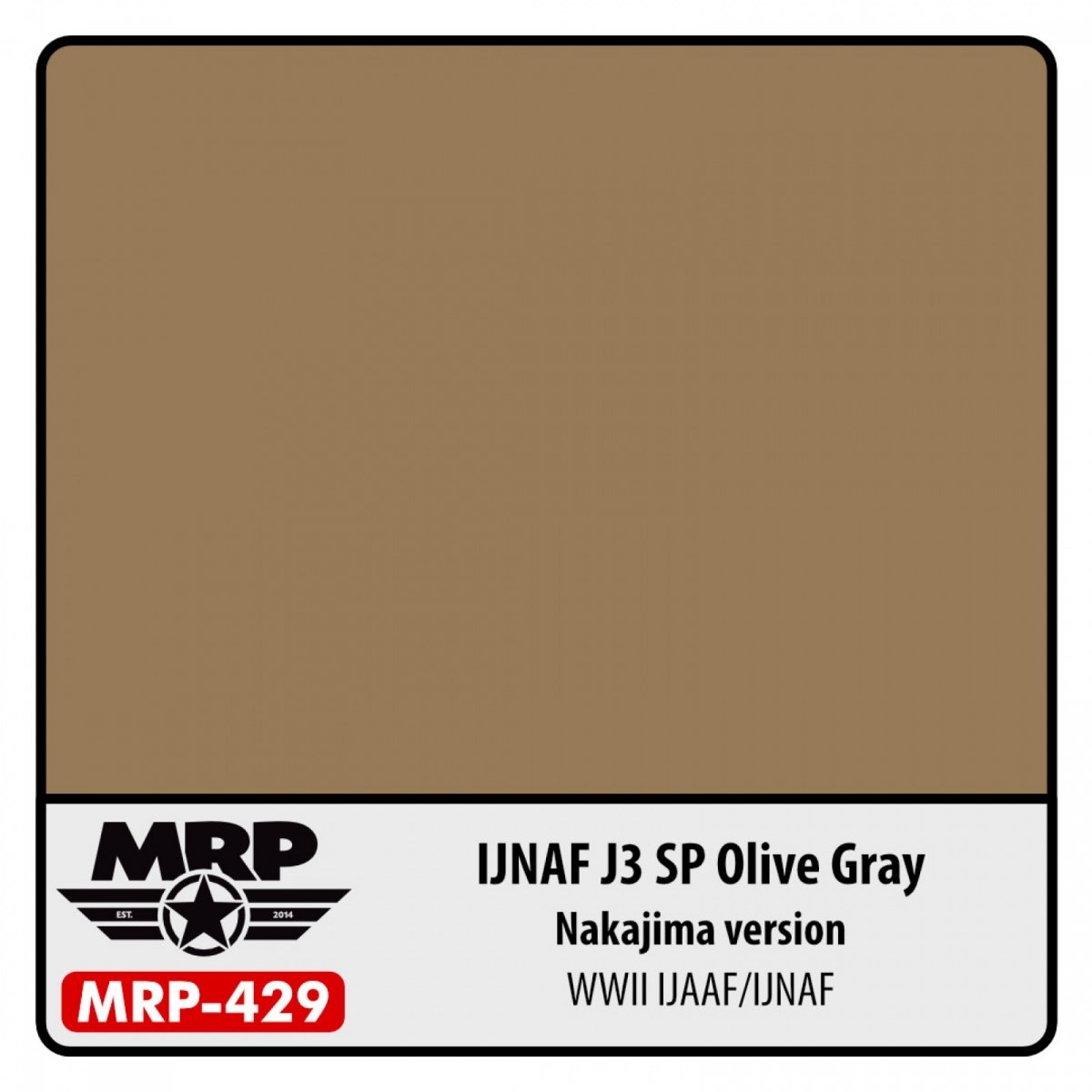 Peinture MR. Paint MRP-429 IJNAF J3 SP Gris Olive (version Nakajima) 30 ml