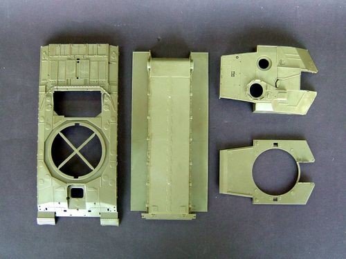 Trumpeter 00345 Char de combat principal britannique Challenger 2 KFOR en action au Kosovo (1/35) – Bild 5