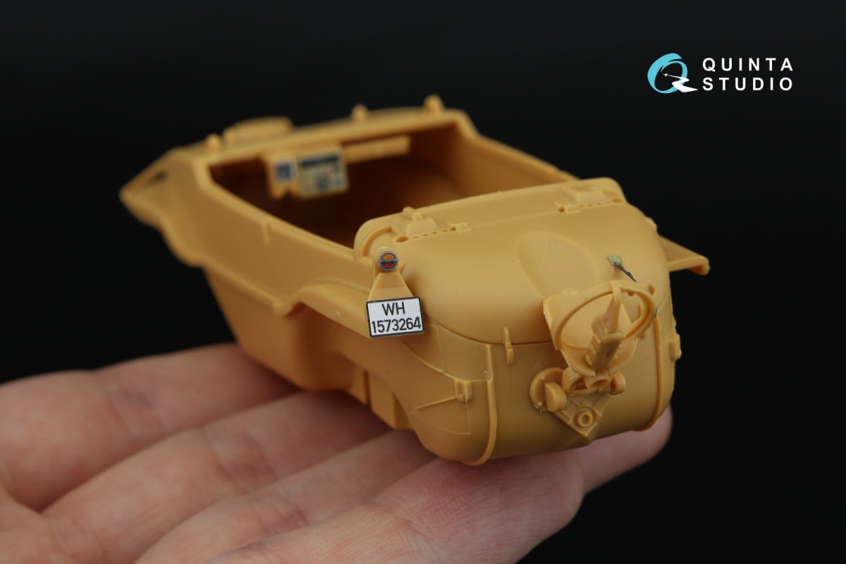 Quinta Studio QDS-35146 Schwimmwagen Type 166 Intérieur imprimé en 3D et coloré sur papier décalcomanie (Hero) (Petite version) 1/35 – imagen 10