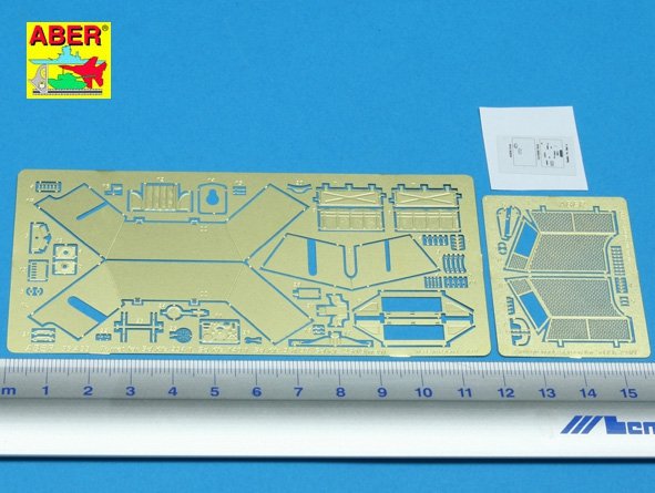 Tourelle Aber 35A033 pour Kfz.234/1, 140/1, 251/23, 250/9 (1/35) – Bild 2