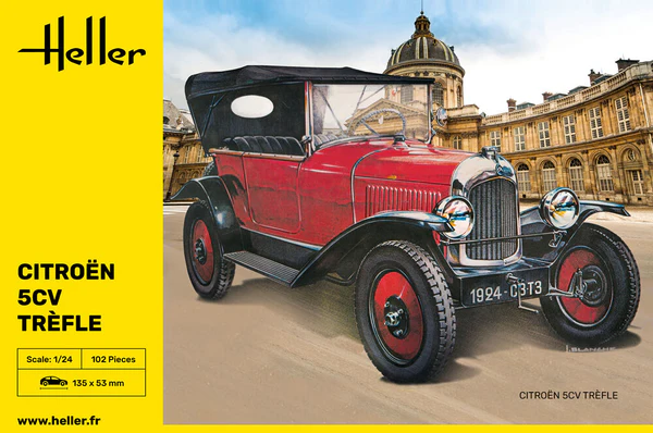 Heller 80702 Citroën 5CV Trefle 1/24