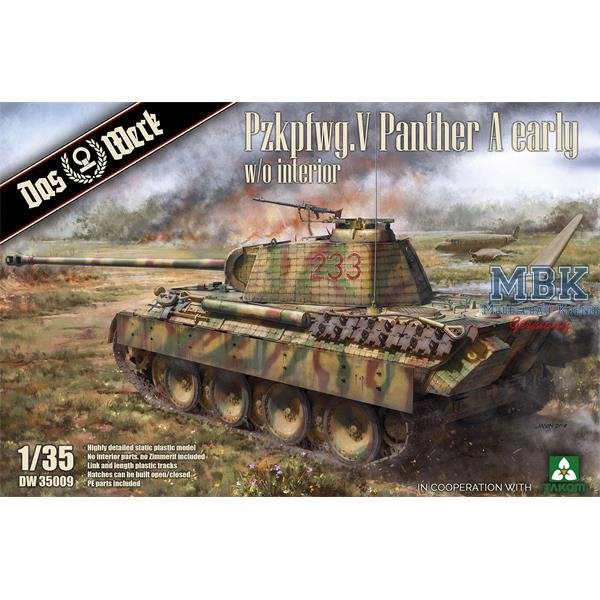 Das Werk DW35009 Panther Ausf.A début 1/35