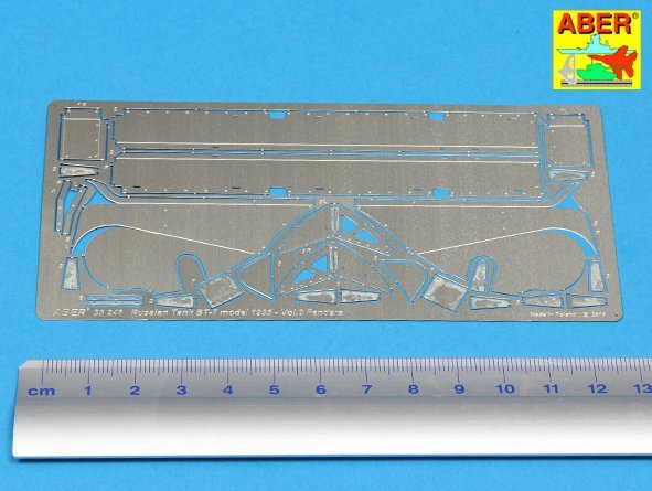 Aber 35246 Char léger russe BT-7 - vol. 2 - kit supplémentaire - garde-boues (1/35) – image 2