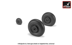 Armory Models AW48035 Iljushin IL-2 Bark, roues de type tardif avec pneus lestés, échelle 1/48 – image 3