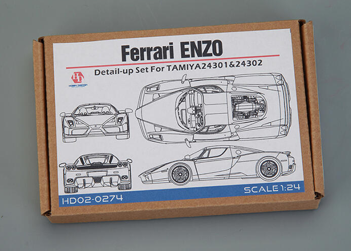 Kit de détails Hobby Design HD02-0274 Ferrari ENZO pour Tamiya 24301, 24302 1/24