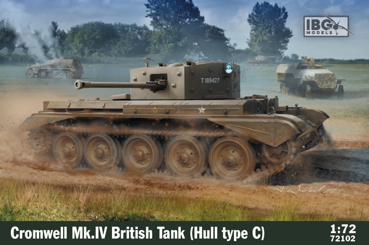 IBG 72102 Char britannique Cromwell Mk.IV (Type de coque C) 1/72