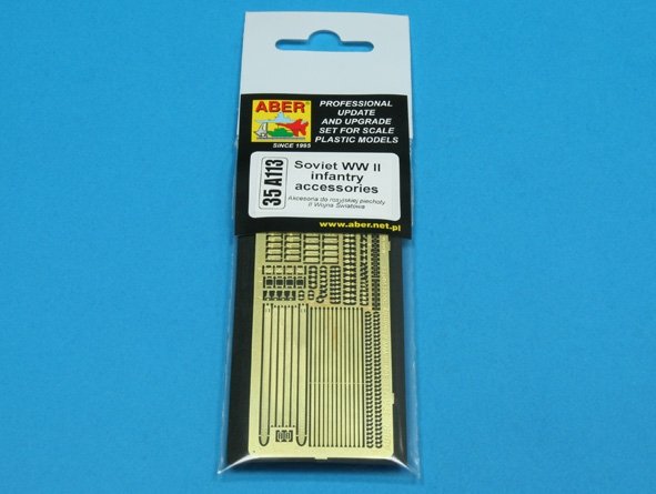 Aber 35A113 Accessoires d&amp;#39;infanterie soviétique de la Seconde Guerre mondiale (1/35)  – image 5