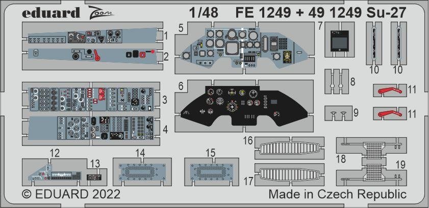 Eduard BIG49325 Su-27 GREAT WALL HOBBY 1/48 – immagine 4