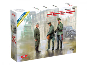 ICM 24020 Personnel d&amp;#39;état-major allemand de la Seconde Guerre mondiale 1/24 – imagen 2