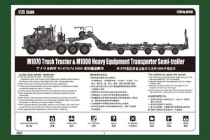Hobby Boss 85502 Tracteur routier M1070 et semi-remorque HET M1000 (1/35) – image 15