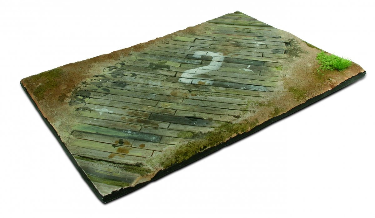 Section de terrain d&amp;#39;aviation en bois Vallejo SC102 31x21 cm