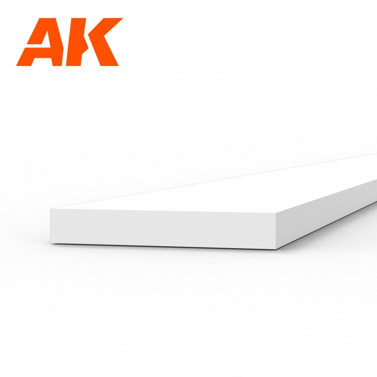 AK Interactive AK6518 BANDES 0,75 X 5,00 X 350MM – BANDE DE STYRÈNE – (10 UNITÉS) – immagine 2
