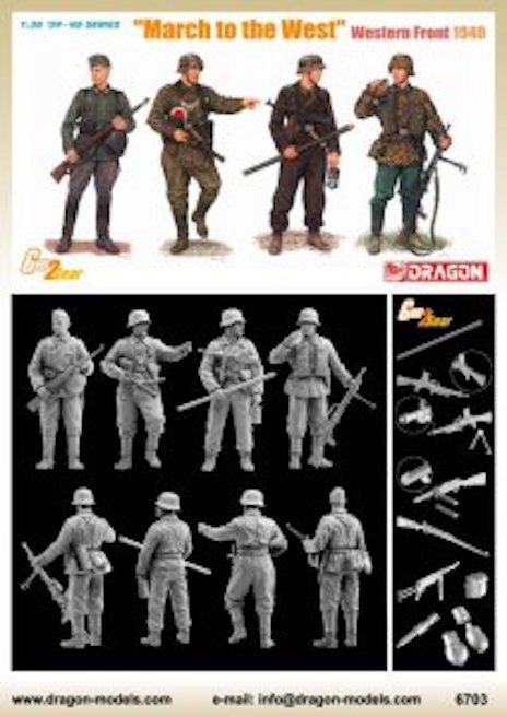 Dragon 6703 « Marche vers l'Ouest » Front Ouest 1940 (1/35)
