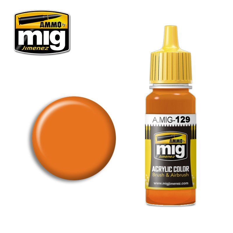 MUNITIONS de Mig Jimenez 0129 ORANGE 17ml