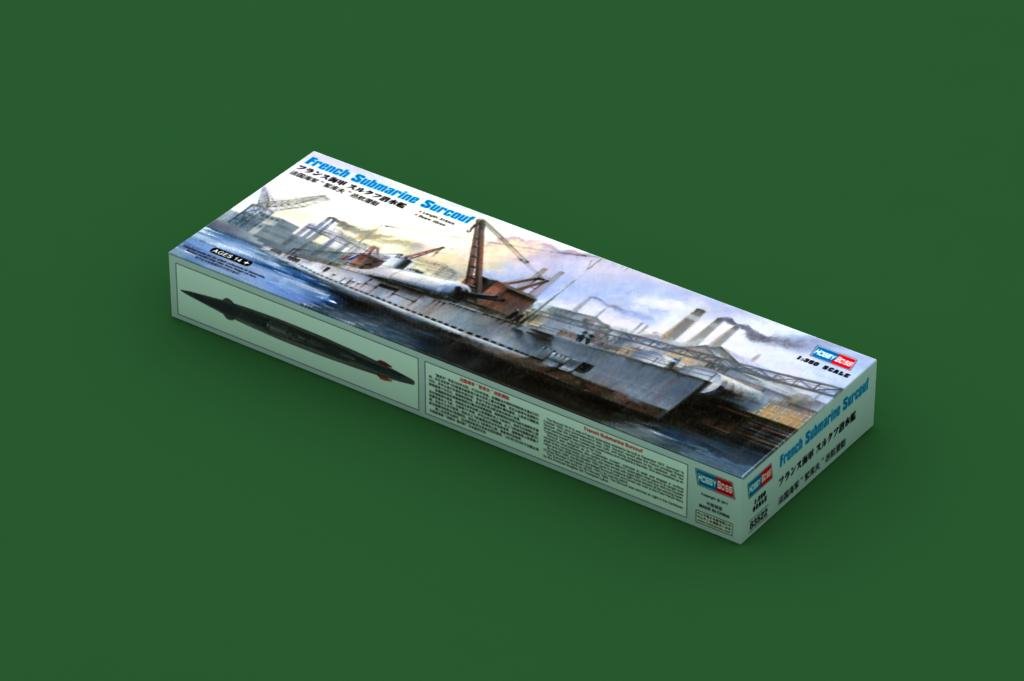 Hobby Boss 83522 Sous-marin français Surcouf (1/350) – immagine 2