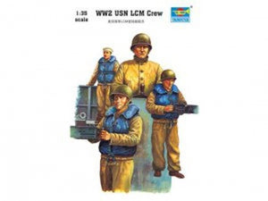 Trumpeter 00408 Équipage de LCM USN de la Seconde Guerre mondiale (1/35)