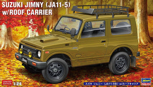 Hasegawa 20606 Suzuki Jimny (JA11-5) avec porte-bagages de toit 1/24