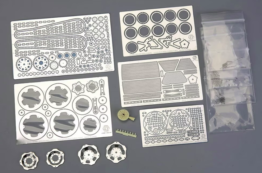 Hobby Design HD02-0399 Suzuki RGV-T (XR89) (Pièces photodécoupées + Pièces métalliques + Résine) (Pour Tamiya 12081) 1/12 – image 2
