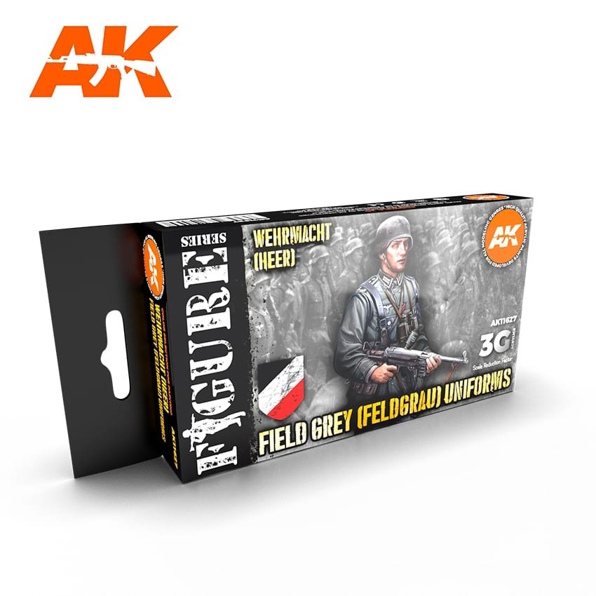 AK Interactive AK11627 FIELD GRAY (FELDGRAU) UNIFORMS