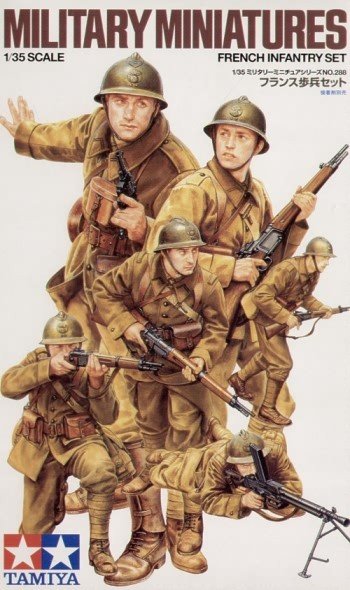 Tamiya 35288 French French Infantry Set 1/35