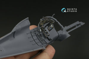 Quinta Studio QD32201 Macchi MC.202 Folgore Early Intérieur coloré et imprimé en 3D sur papier décalque (Italeri) 1/32 – image 4