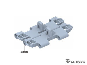 ET Model P35-058 US M26 PERSHING Char moyen Chenilles fonctionnelles (Impression 3D) 1/35 – image 2