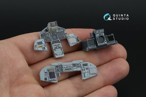 Quinta Studio QDS+32231 Tornado ECR, intérieur imprimé en 3D et coloré sur papier décalcomanie (Italeri) (petite version) (avec pièces en résine imprimées en 3D) 1/32 – Bild 12