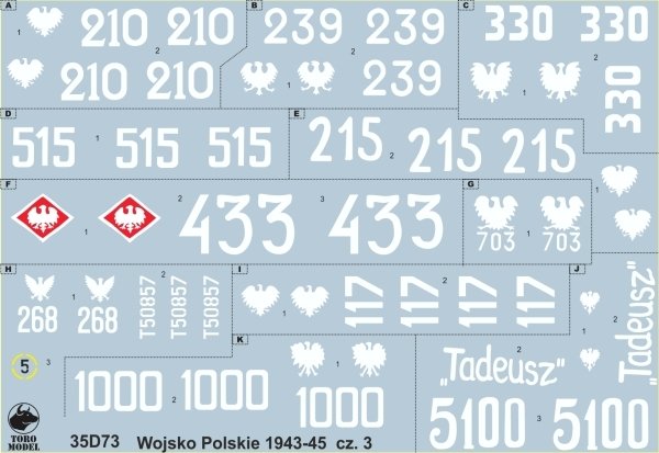 ToRo Modèle 35D73 Armée polonaise 1943-1945 partie 3 1/35 – immagine 2
