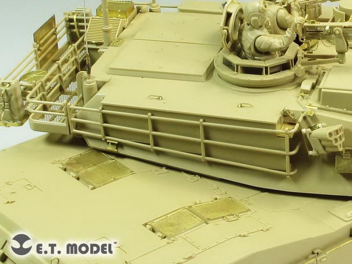 ET Model EA35-095 US ARMY M1A1/A2 Engine &amp; Turret Rack Grills For TAMIYA 35269 1/35