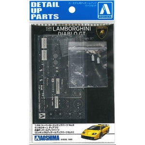 Aoshima 01053 Lamborghini Diablo GT Pièces de détail 1/24