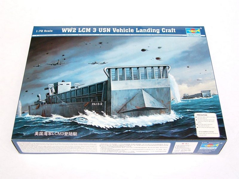 Trumpeter 07213 WW2 LCM 3 USN Véhicule Landing Craft (1/72) – image 2