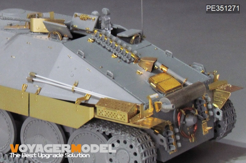 Voyager modèle PE351271 WWII allemand Sd.Kfz.138/2 Hetzer chasseur de chars première Version pour TAKOM 1/35 – image 11
