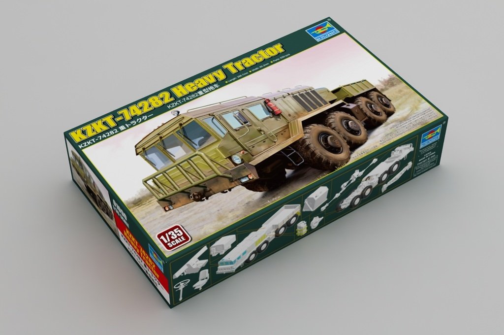 Trumpeter 01090 KZKT-74282 Tracteur lourd 1/35 – Bild 2