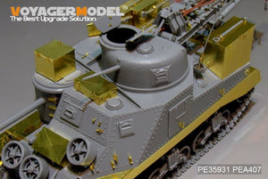 Véhicule de dépannage de char américain M31 de la Seconde Guerre mondiale, modèle Voyager PE35931, pour TAKOM 2088, échelle 1/35 – image 10