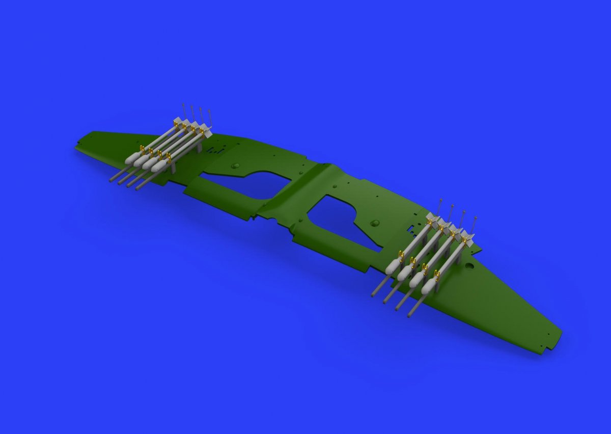 Eduard 648450 Roquettes RP-3 de 60 lb pour Tempest Mk. V 1/48 EDUARD