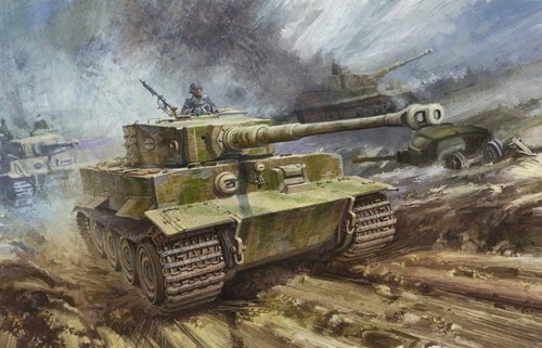 Dragon 6406 Tiger I Production tardive (1/35) – immagine 2