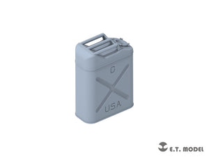 Ensemble de bidons de carburant de 20 litres ET Model P35-324 WWII USArmy, échelle 1/35  – imagen 3
