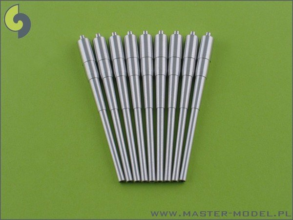 Canons Master SM-350-016 USN 16 pouces/45 (40,6 cm) Mark 6 - sans sacs de protection (9 pièces)