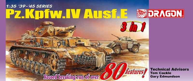 Dragon 6264 Pz.Kpfw.IV Ausf.E (3 en 1) (1/35)