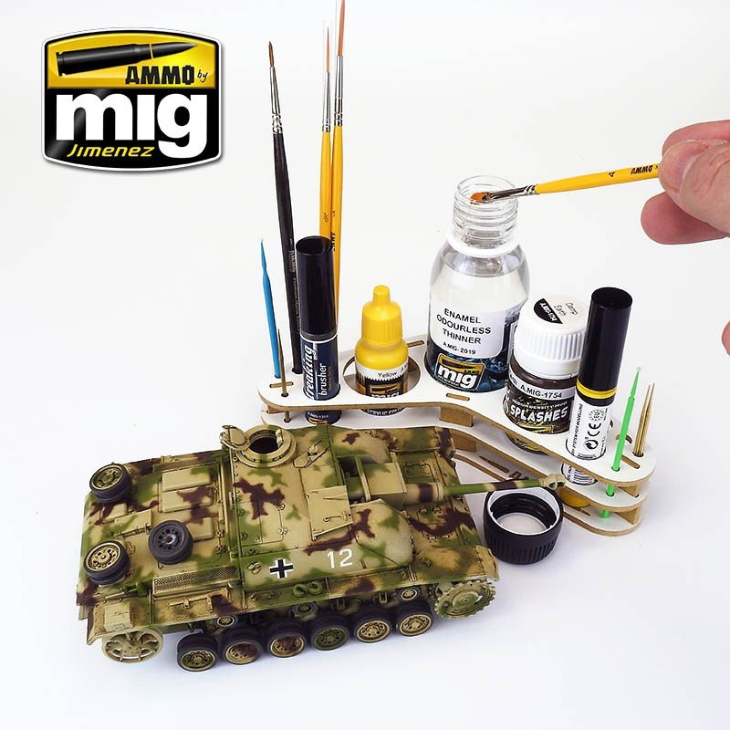ORGANISATEUR DE BOOMERANG AMMO de Mig Jimenez 8028 (rangement) – imagen 8