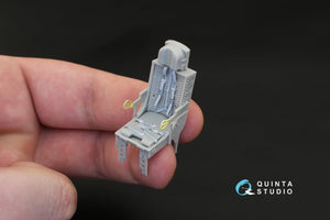 Intérieur imprimé en 3D et coloré sur papier décalcomanie Quinta Studio QD32042 F-105G (pour maquette Trumpeter) 1/32 – image 9