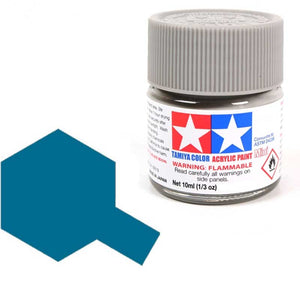 Peinture acrylique Tamiya XF8 Bleu mat (81708) 10 ml