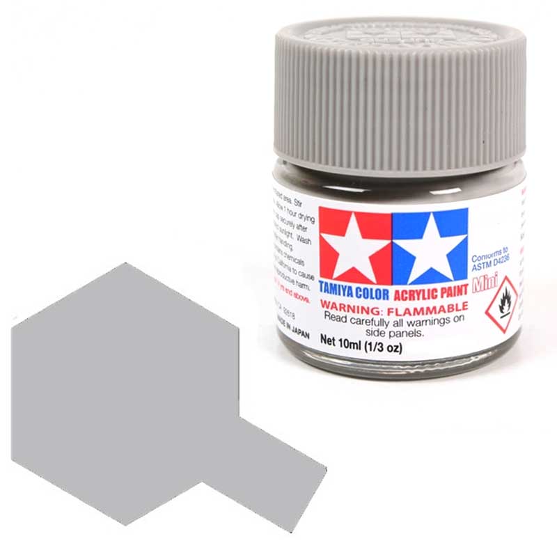 Peinture acrylique Tamiya X19 Smoke (81519) 10 ml