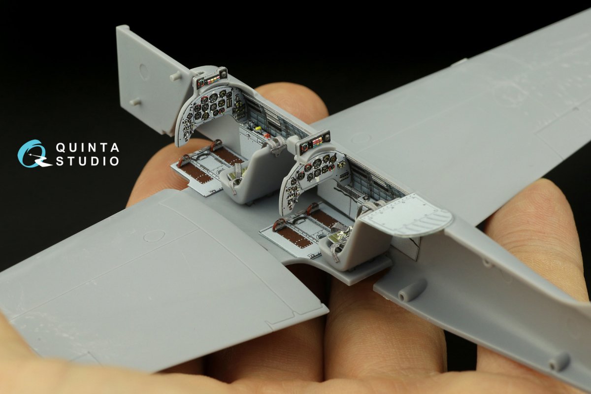 Intérieur du Yak-52 imprimé en 3D et coloré (ARK) par Quinta Studio QD48019, échelle 1/48 – image 10