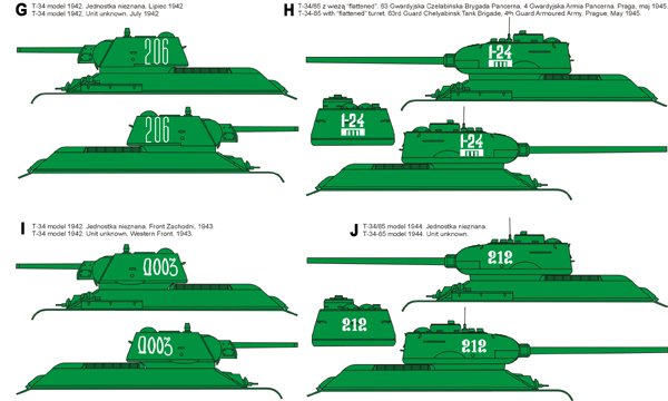 Maquette ToRo 35D69 - Chars soviétiques T-34 et T-34-85 au 1/35 – image 3